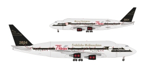 Herpa 537971 - 1:500 - Boeing 747LCF Dreamlifter Christmas 2024